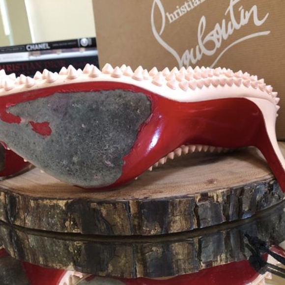 Christian Louboutin Spiked Pigalle in pink! - Picture 5 of 8